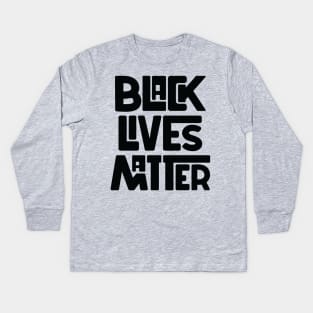 Black Lives Matter Kids Long Sleeve T-Shirt